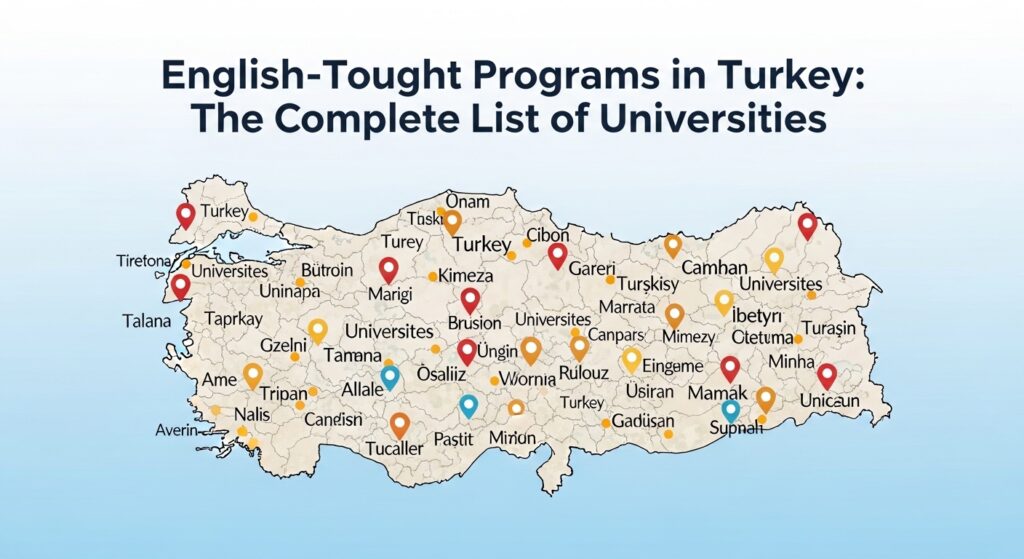 Turkey'de İngilizce eğitim veren üniversiteler