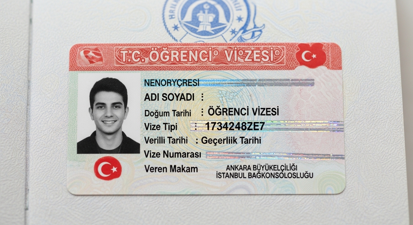 "Türkiye Öğrenci Vizesi Başvuru İşlemleri"